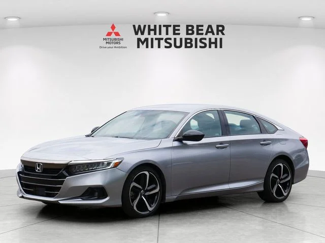 Used 2021 Honda Accord Sport with VIN 1HGCV1F35MA084825 for sale in White Bear Lake, Minnesota