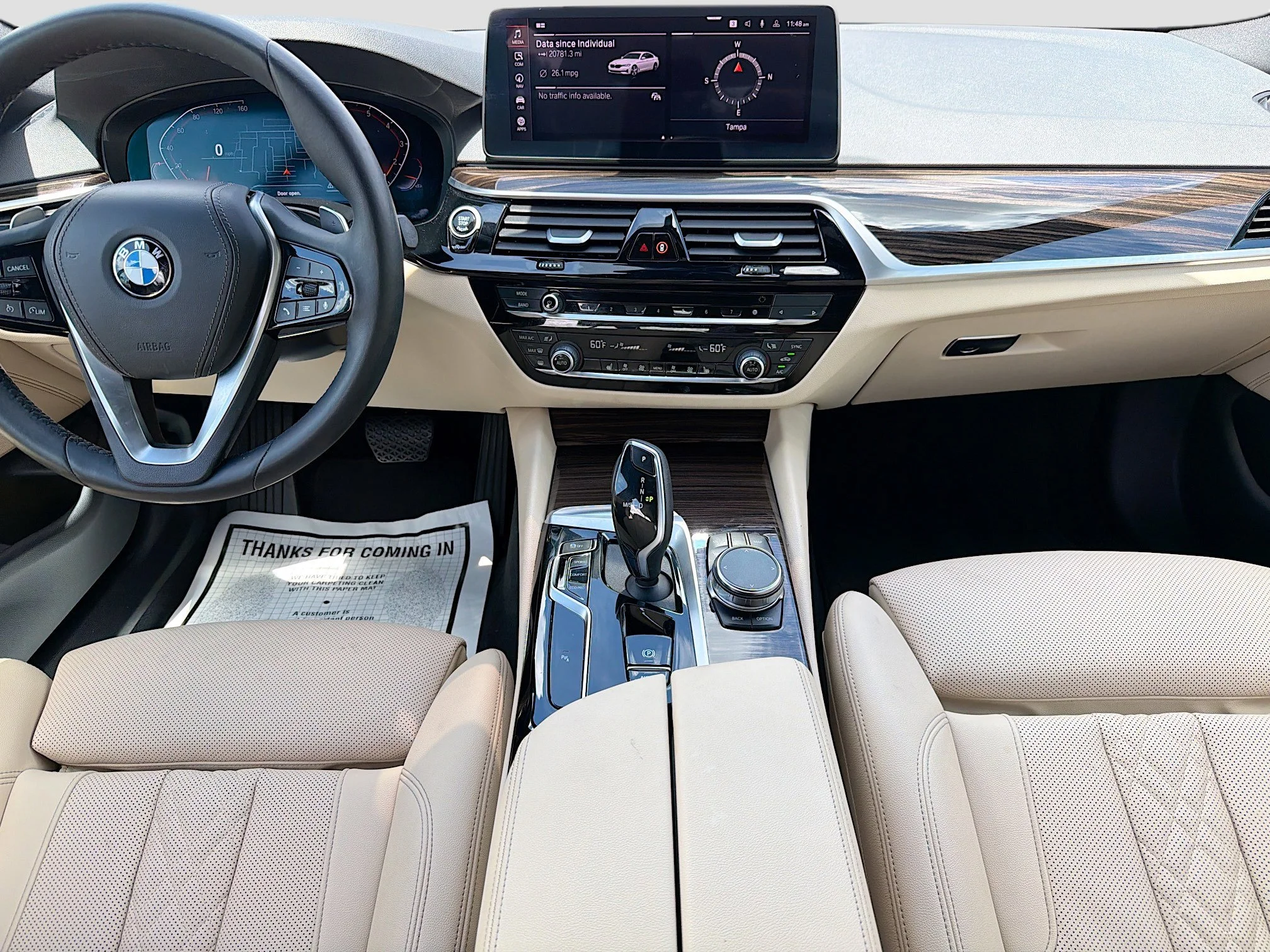 Used 2023 Alpine White BMW 530i image 18