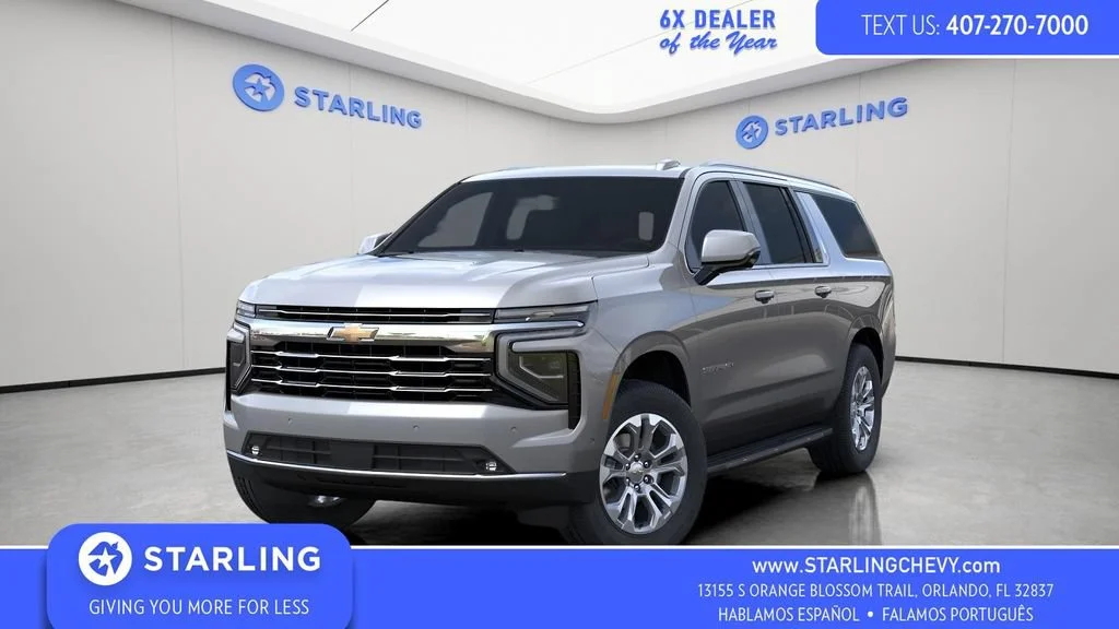New 2026 Sterling Gray Metallic Chevrolet LT image 1