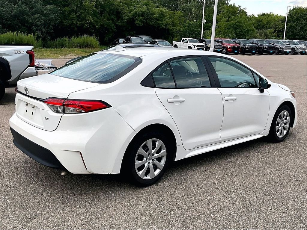 Used 2024 White Toyota LE image 6