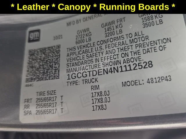 Used 2022 Satin Steel Metallic Chevrolet Z71 image 10