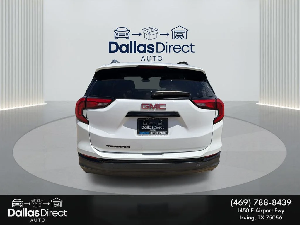 Used 2021 Summit White GMC SLT image 7