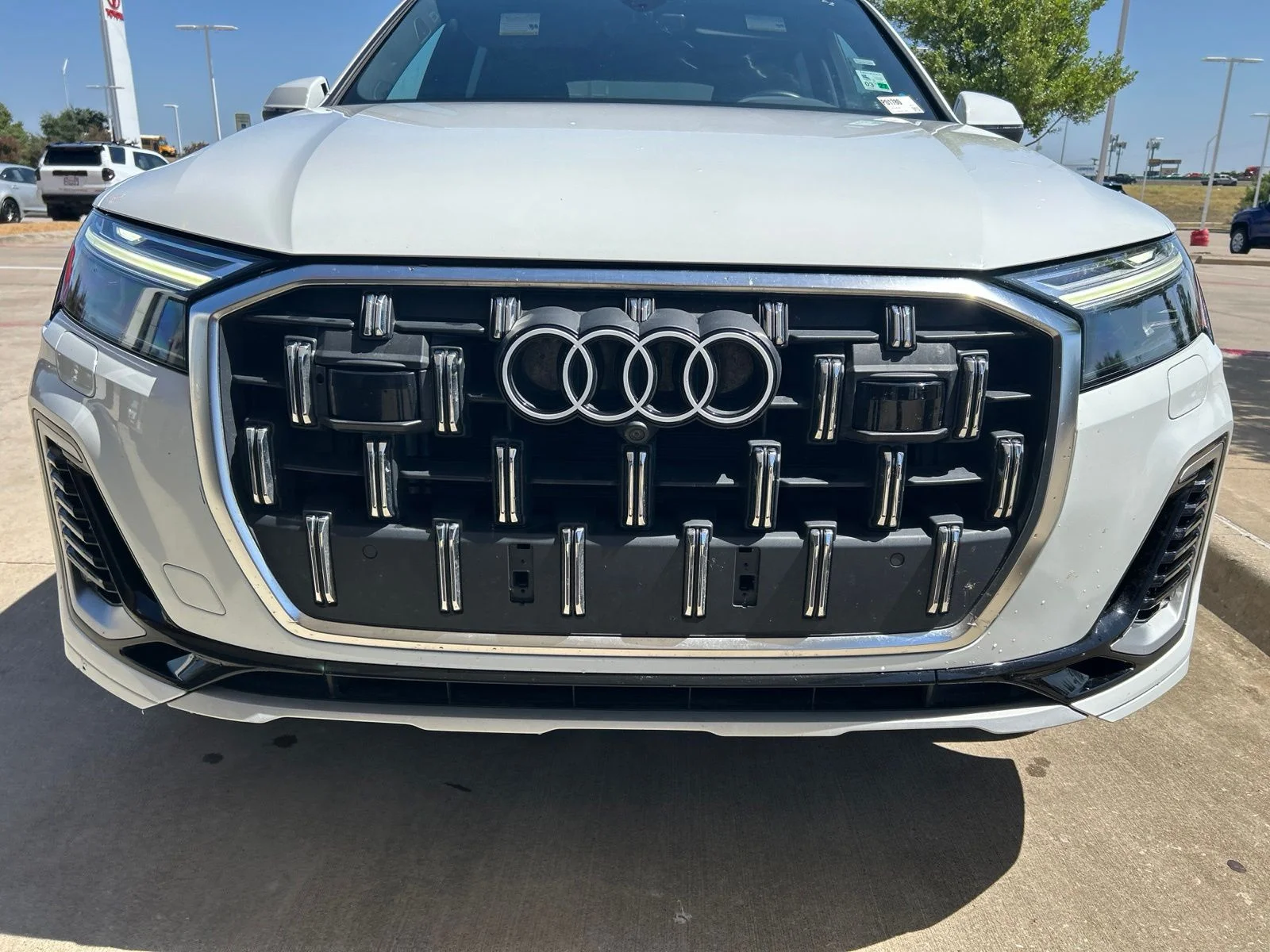 Used 2025 White Audi 55 Premium Plus image 2