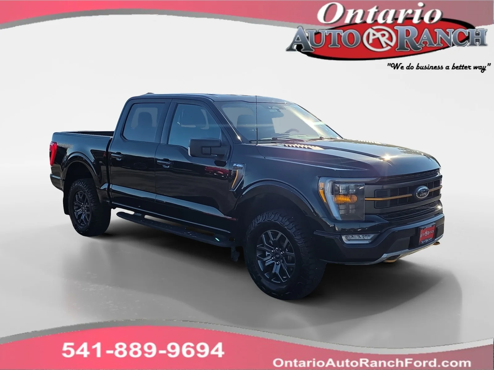 Used 2023 Agate Black Metallic Ford Tremor image 1