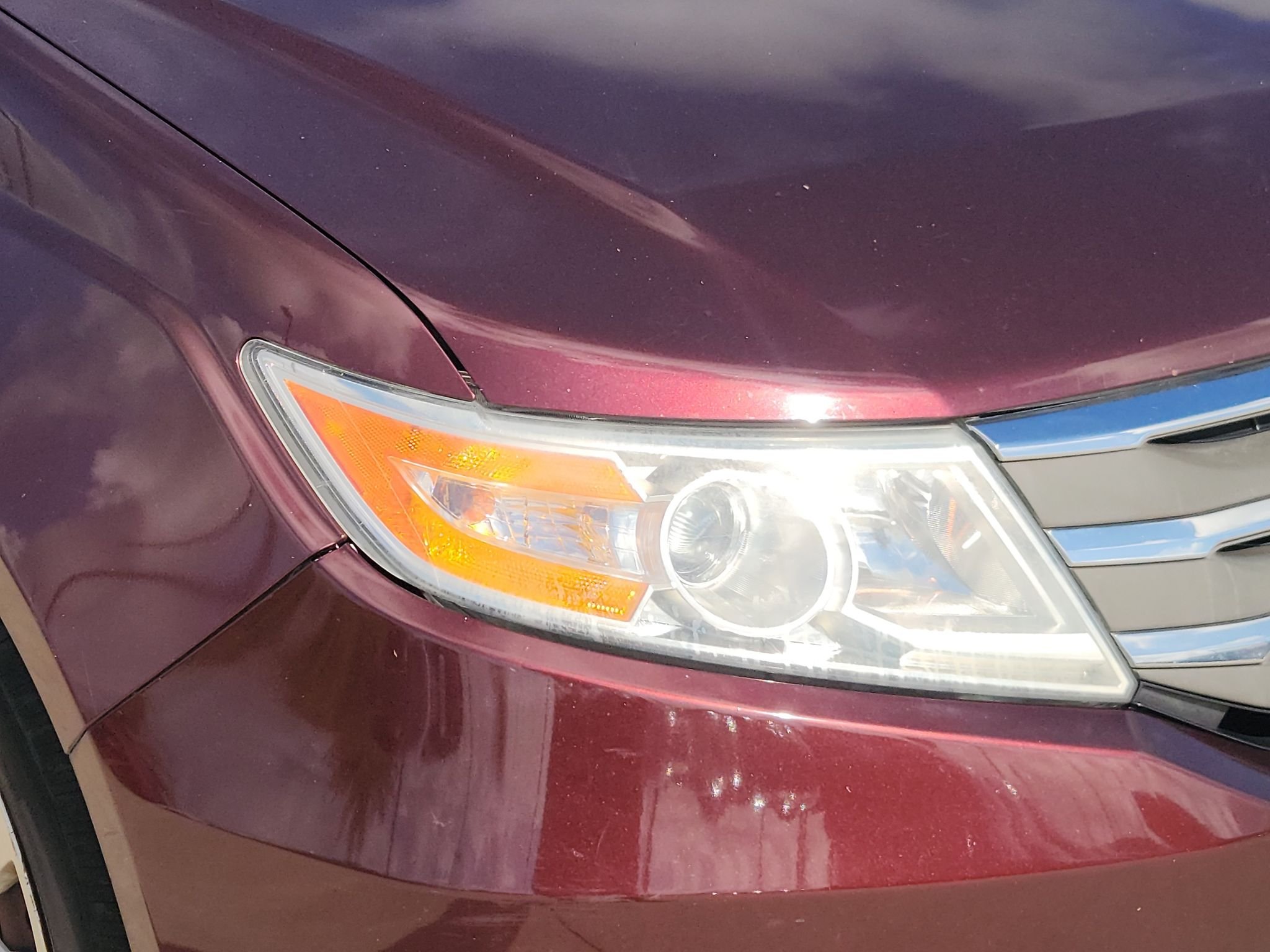 Used 2013 Dark Cherry Pearl Honda LX image 10