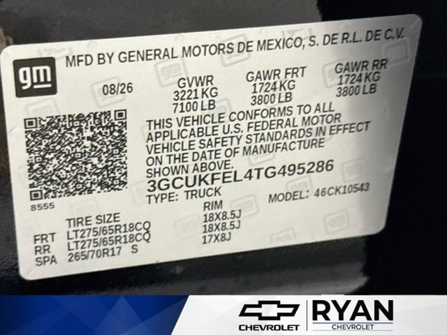 New 2026 Black Chevrolet LT Trail Boss image 33