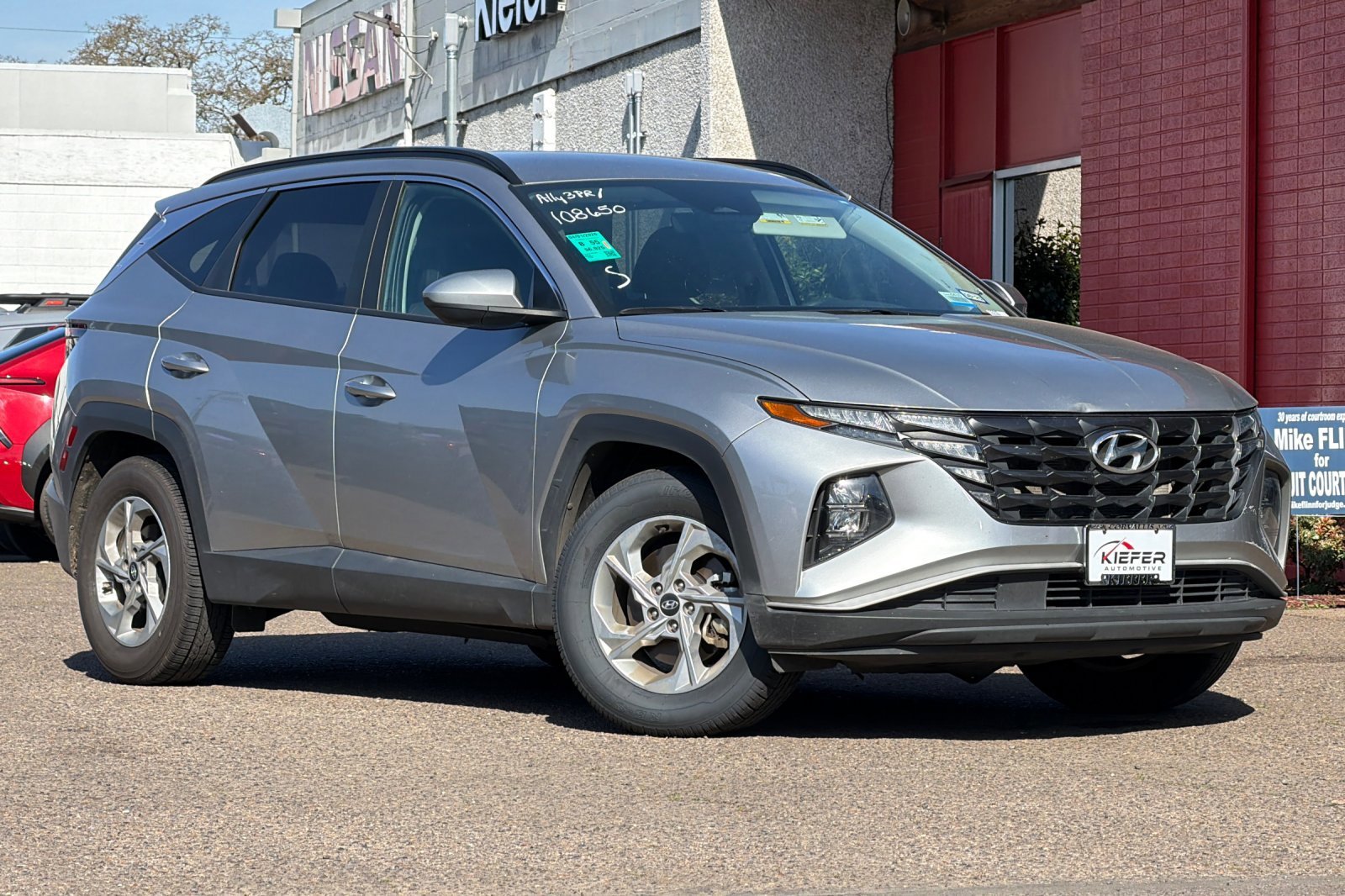 Used 2024 Shimmering Silver Hyundai SEL image 2