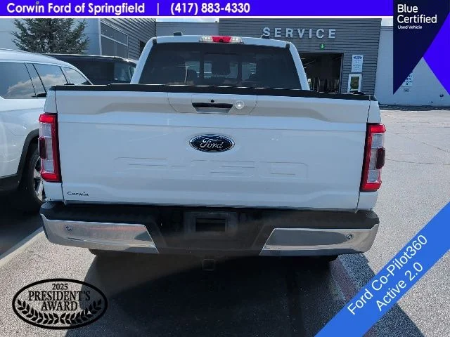Certified Used 2022 Star White Ford Lariat image 8