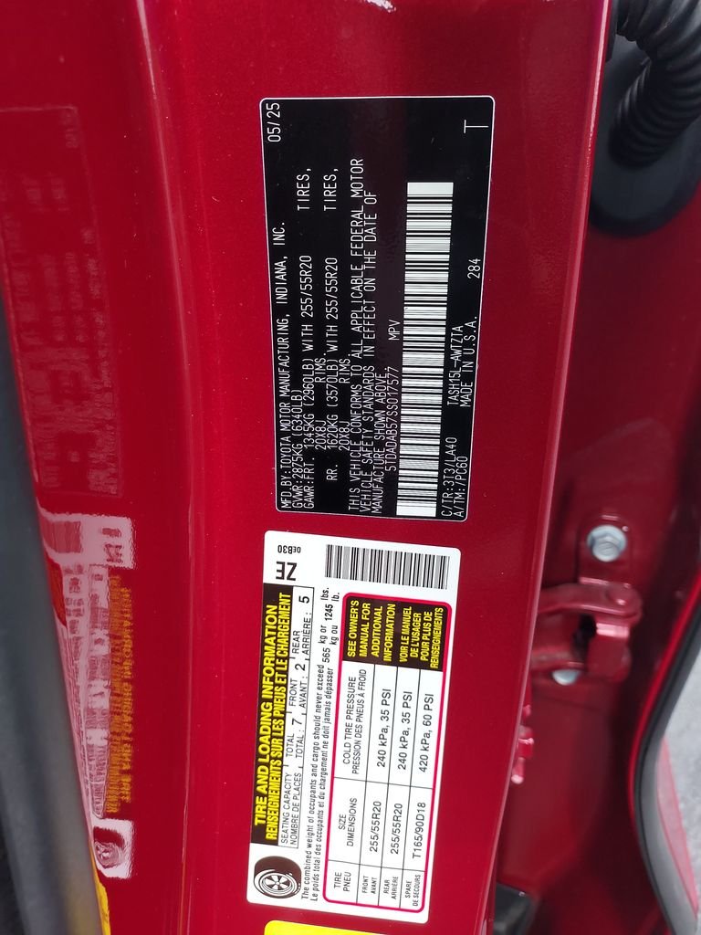 Used 2025 Red Toyota MAX Platinum image 26