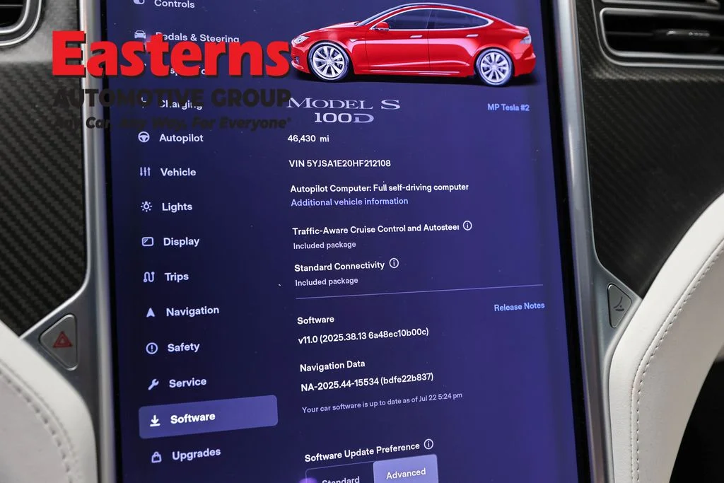 Used 2017 Red Tesla P100D image 16