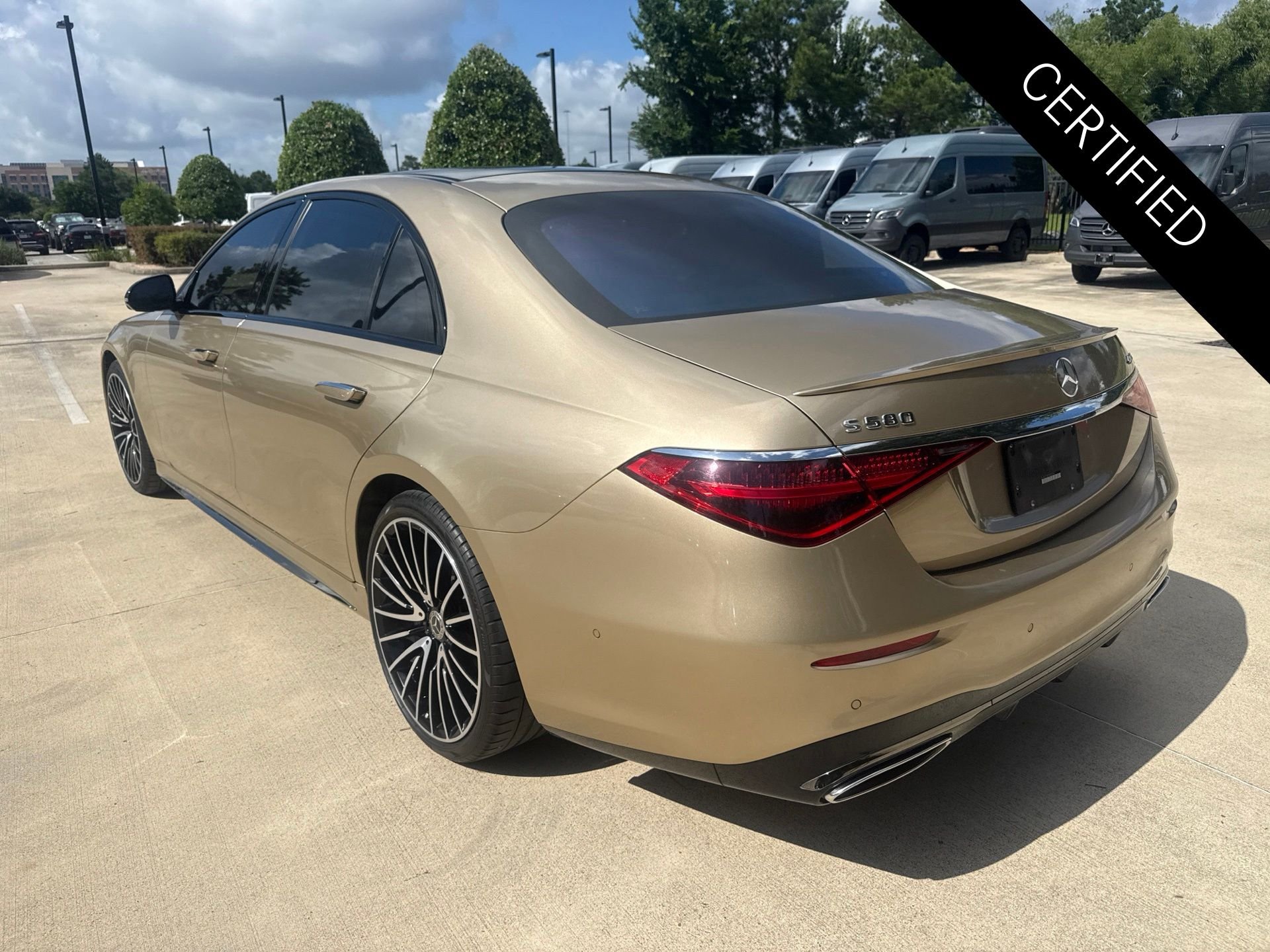 Certified Used 2023 MANUFAKTUR Kalahari Gold Magno Mercedes-Benz S 580 image 6
