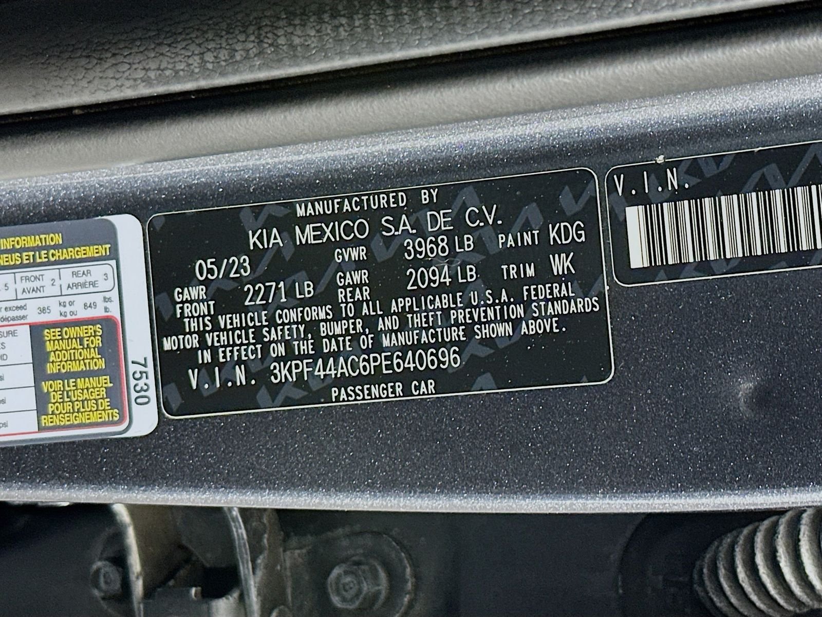 Used 2023 Gravity Gray Kia GT image 34