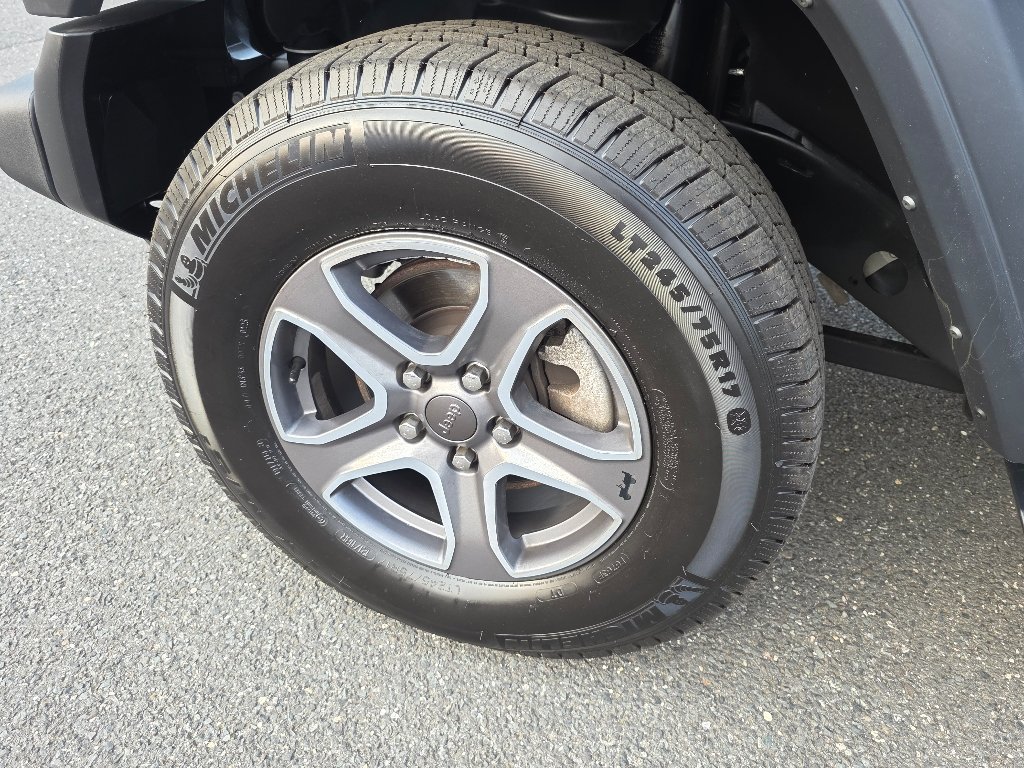 Used 2023 Black Clear Coat Jeep Sport S image 34