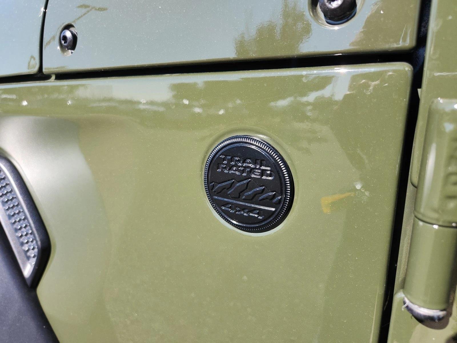 Used 2021 Sarge Green Clearcoat Jeep Unlimited Willys image 13