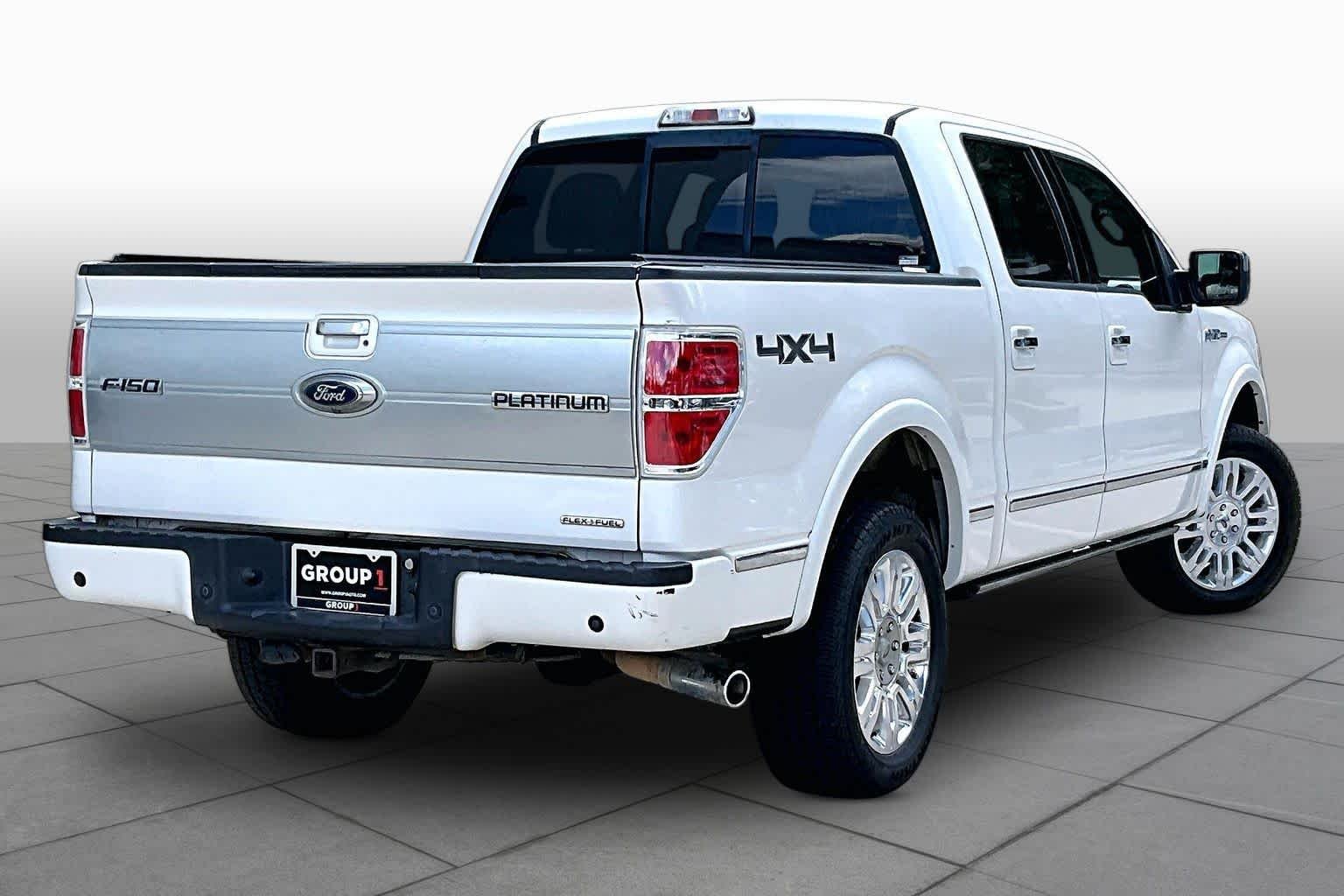 Used 2014 White Platinum Metallic Tri-Coat Ford Platinum image 12