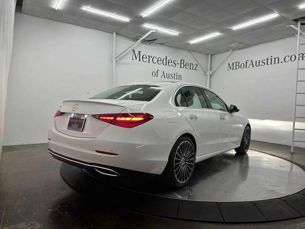 New 2026 White Mercedes-Benz C 300 image 7