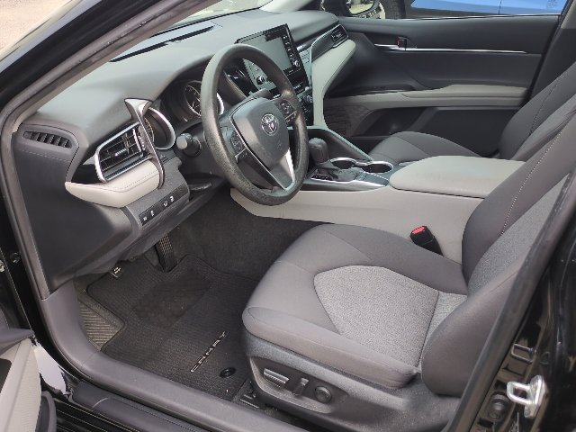 Used 2023 Midnight Black Metallic Toyota LE image 6