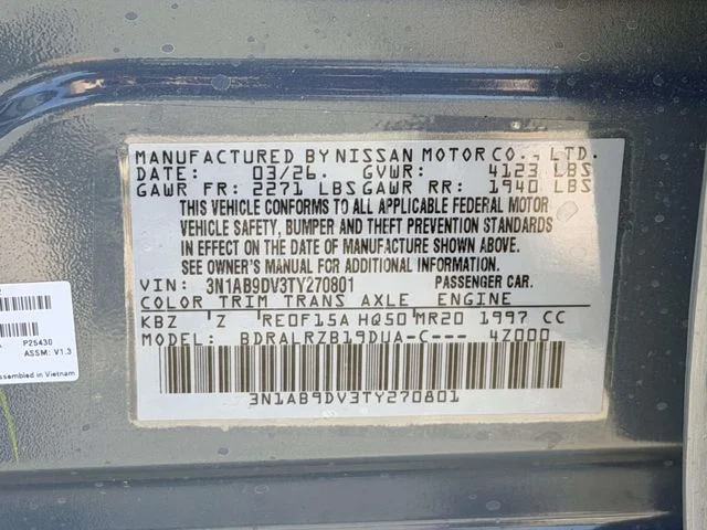 New 2026 Atlantic Gray Metallic Nissan SR image 25
