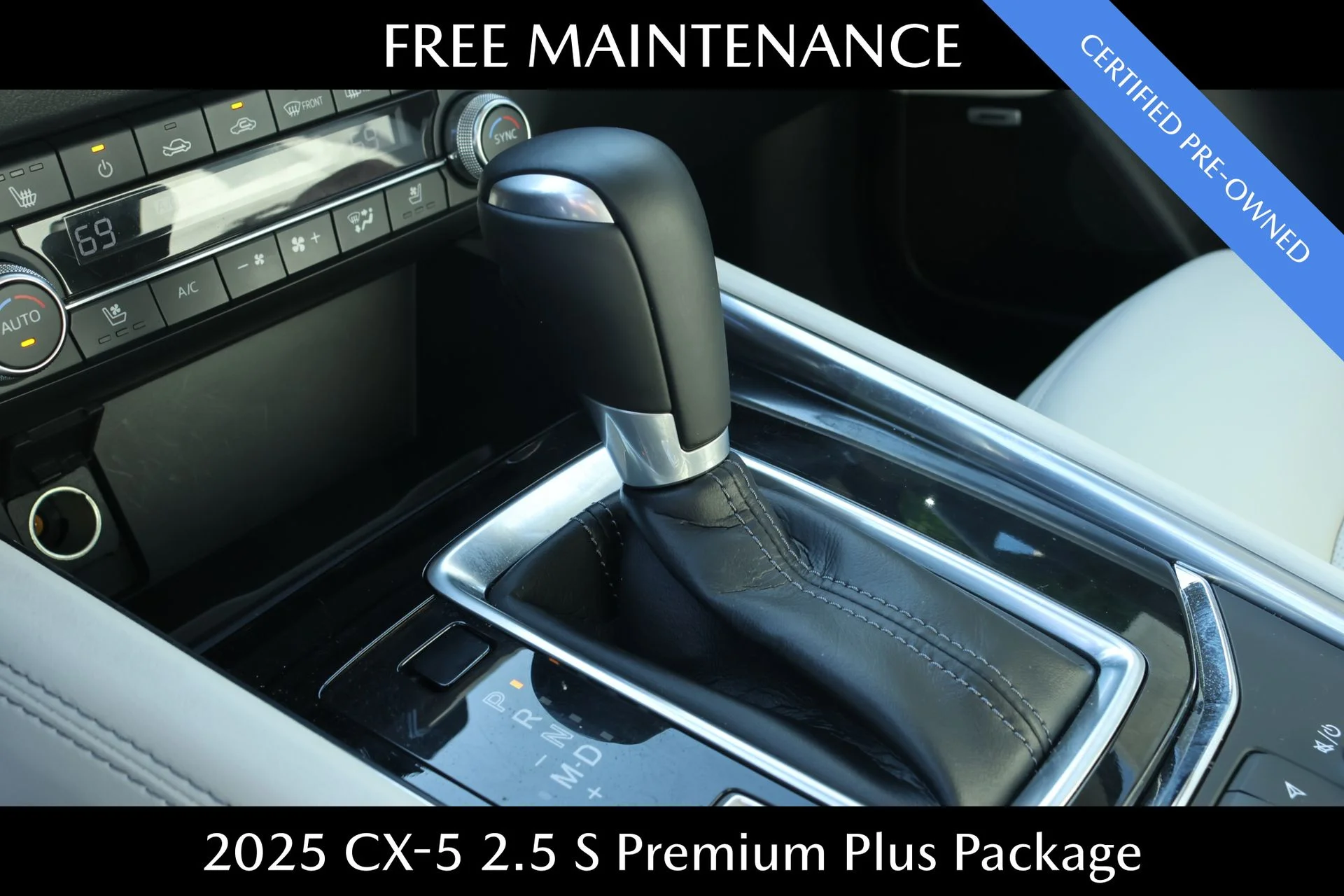 Certified Used 2025 Blue Mazda 2.5 S Premium Plus Package image 15
