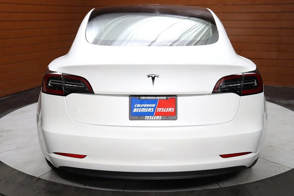 Used 2023 Pearl White Multi-Coat Tesla Base image 11