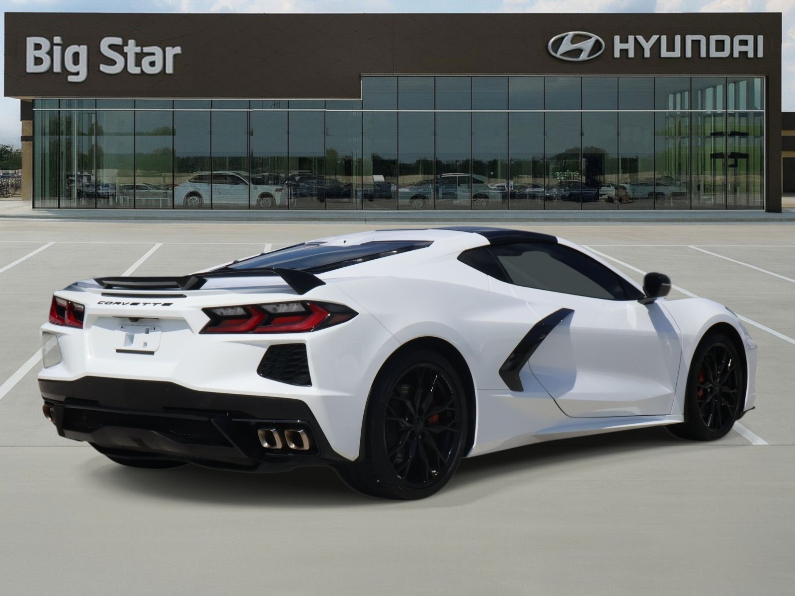 Used 2024 Arctic White Chevrolet Stingray image 4