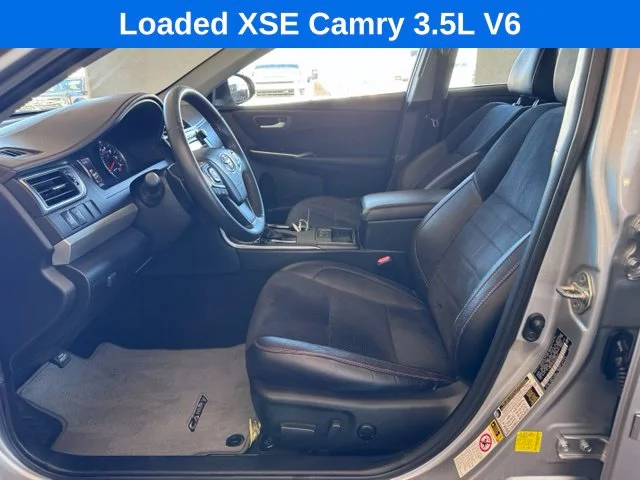 Certified Used 2017 Celestial Silver Metallic Toyota XSE V6 image 9