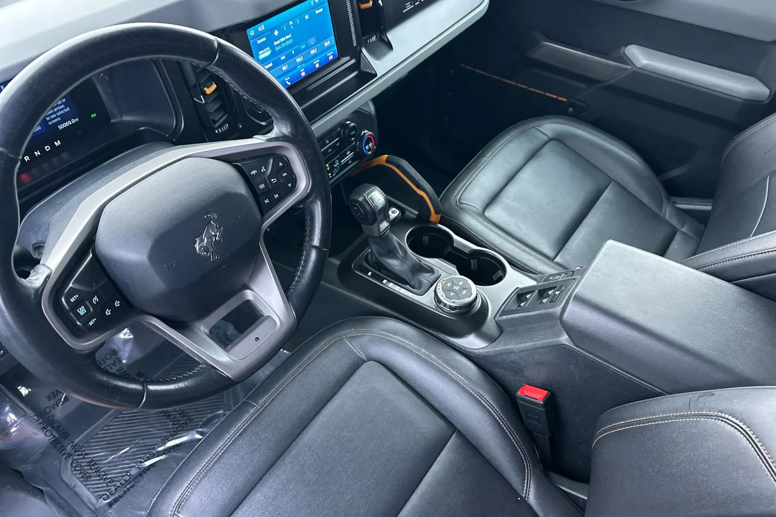 Used 2021 ORANGE Ford  image 8