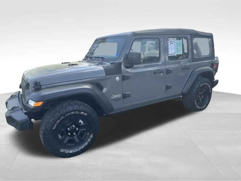 Used 2019 Gray Jeep Unlimited Sport image 10