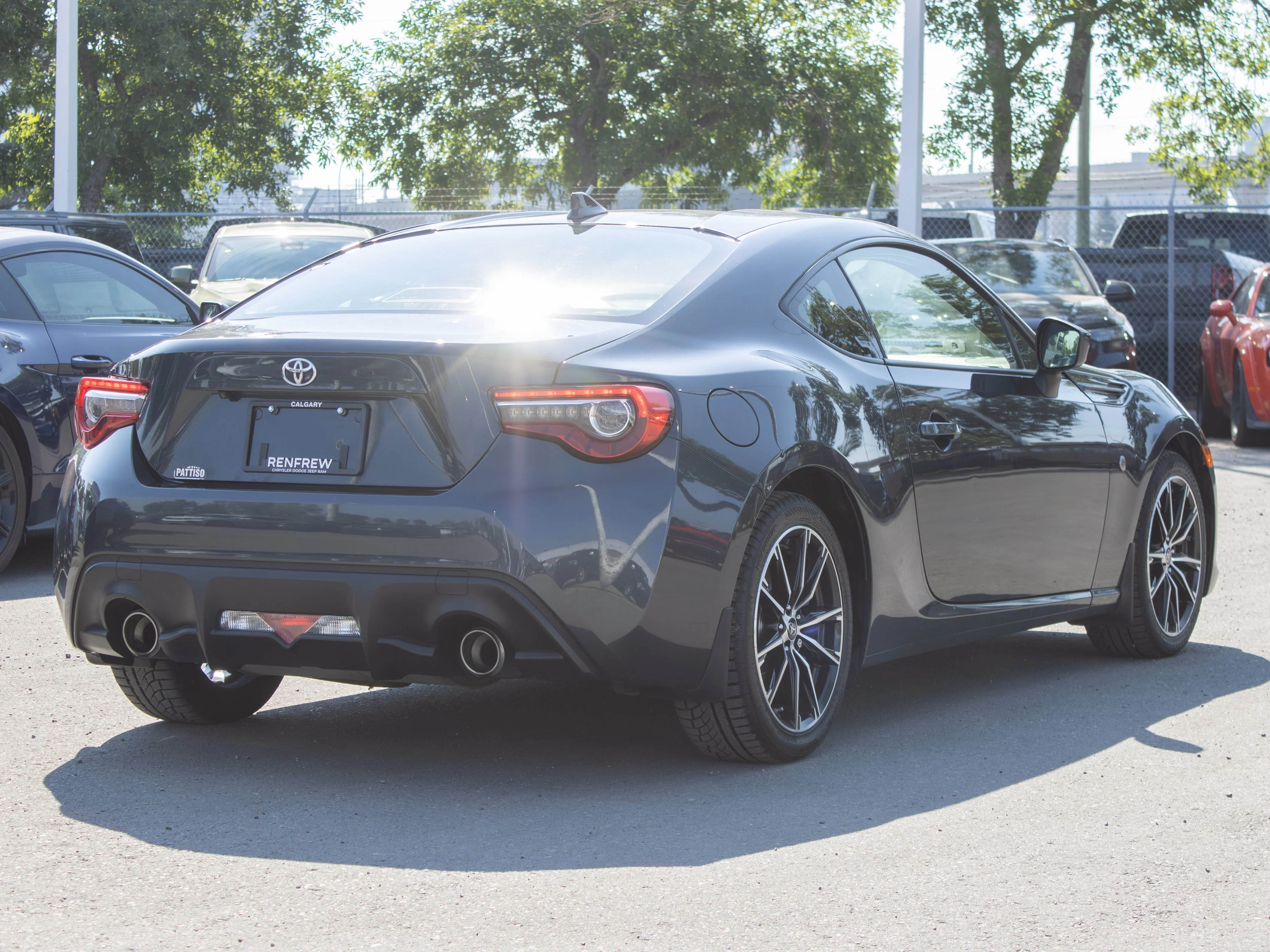 Used 2017 Blue Toyota Base* | Paddle Shifters | Rear-Wheel Drive | Limited-Slip Differential | Premium Sound | image 16