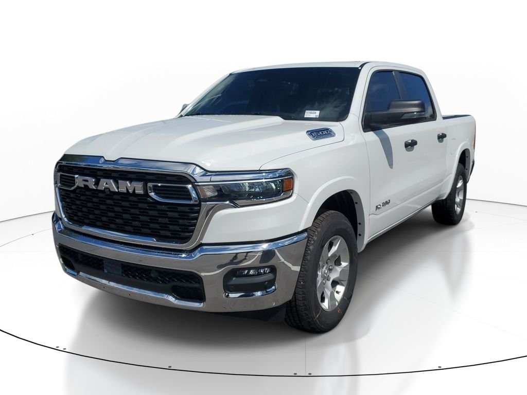 New 2026 Bright White Clear-Coat Exterior Paint RAM Big Horn/Lone Star image 1