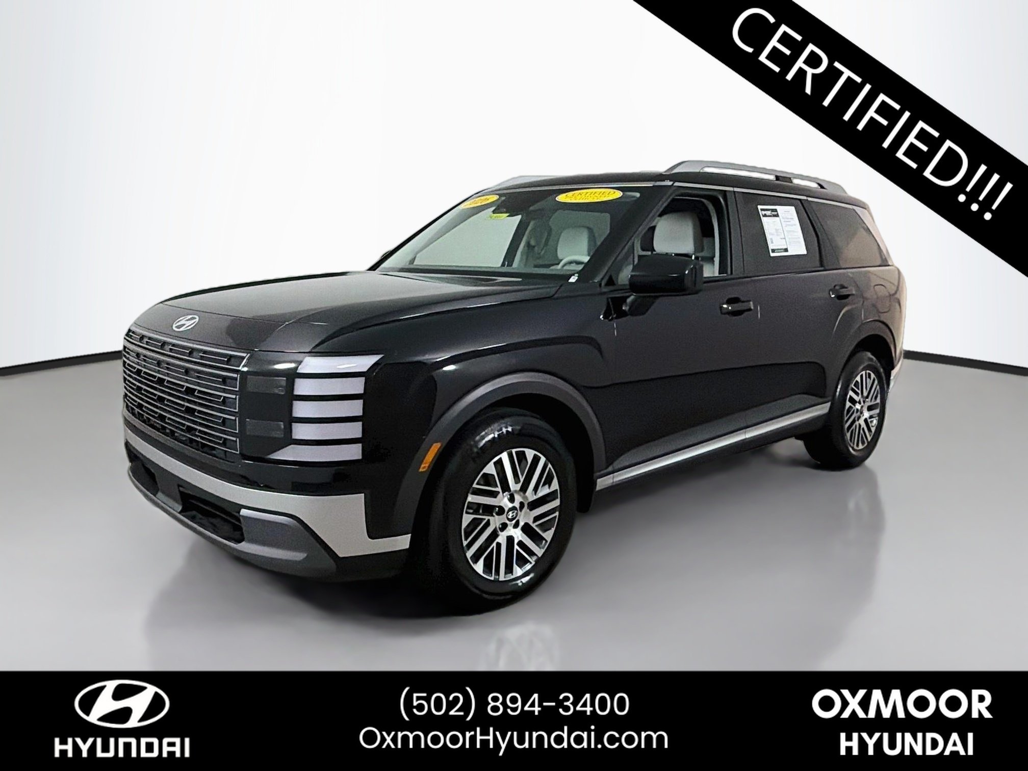 Used 2026 Abyss Black Pearl Hyundai SEL 7P image 3