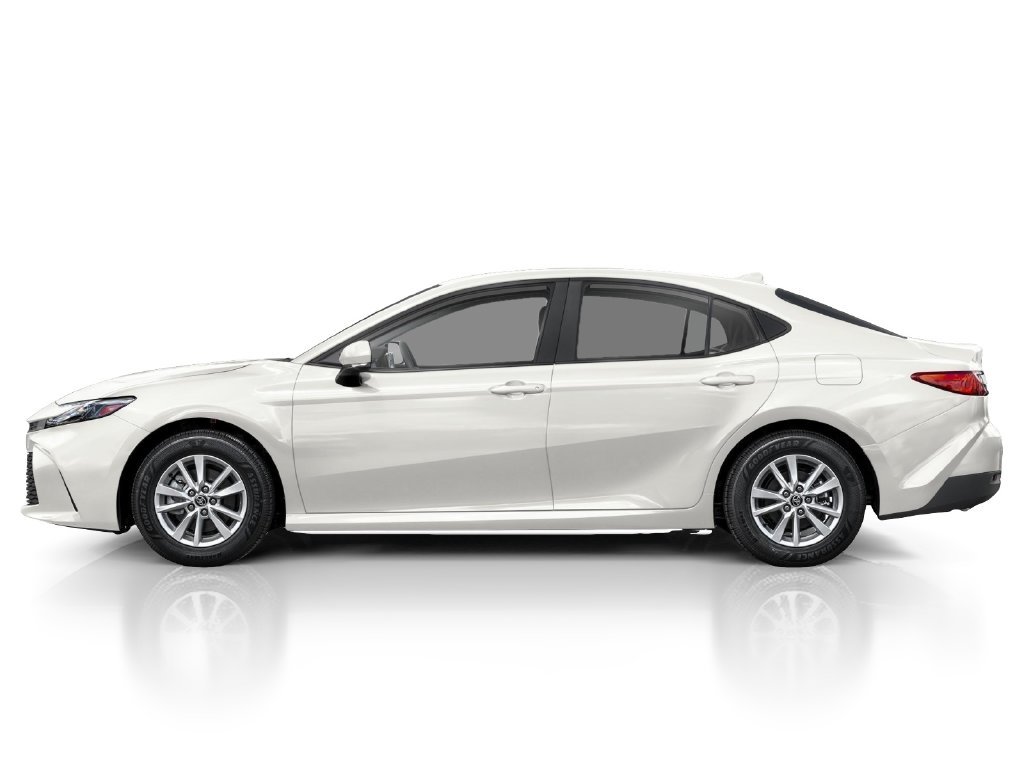 Used 2025 White Toyota LE image 3