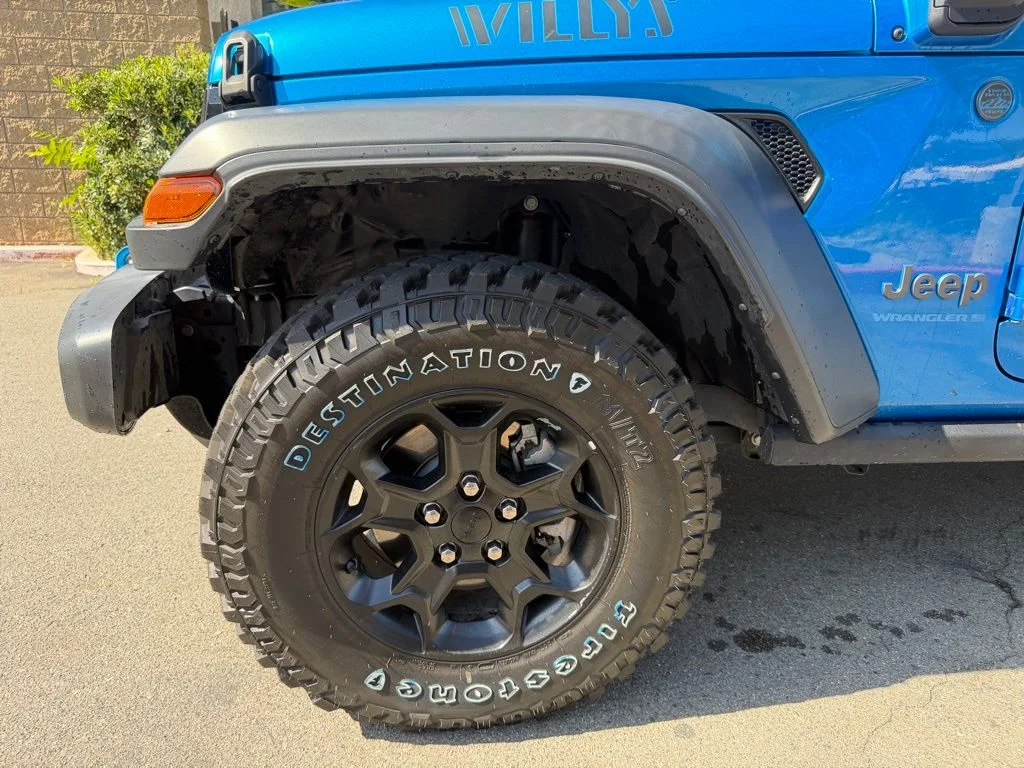 Used 2023 Blue Jeep Willys 4xe image 6