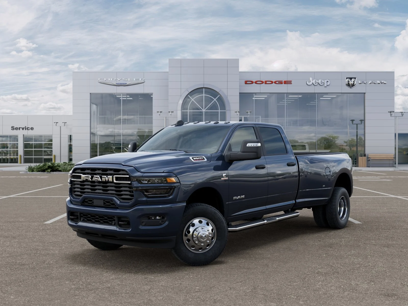New 2026 Forged Blue Metallic Exterior Paint RAM Big Horn image 29