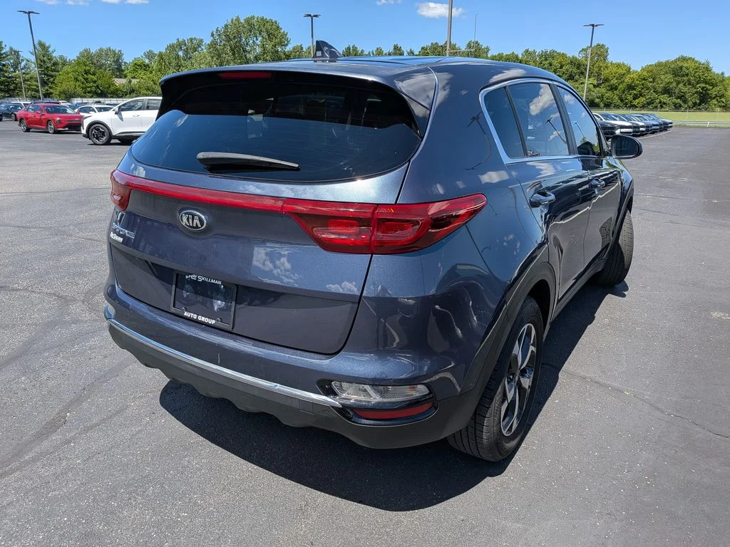 Used 2021 Blue Kia LX image 7