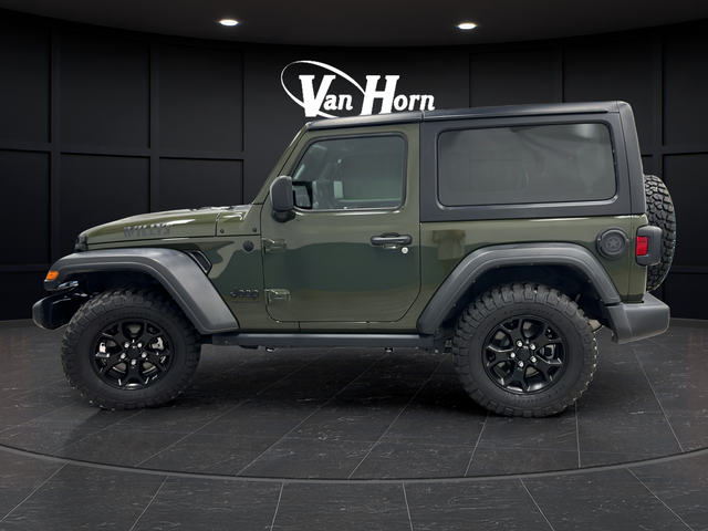 Used 2022 Sarge Green Clearcoat Jeep Sport image 4