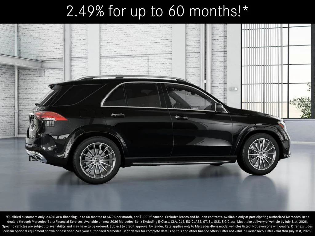 New 2026 Obsidian Black Metallic Mercedes-Benz GLE 580 image 18