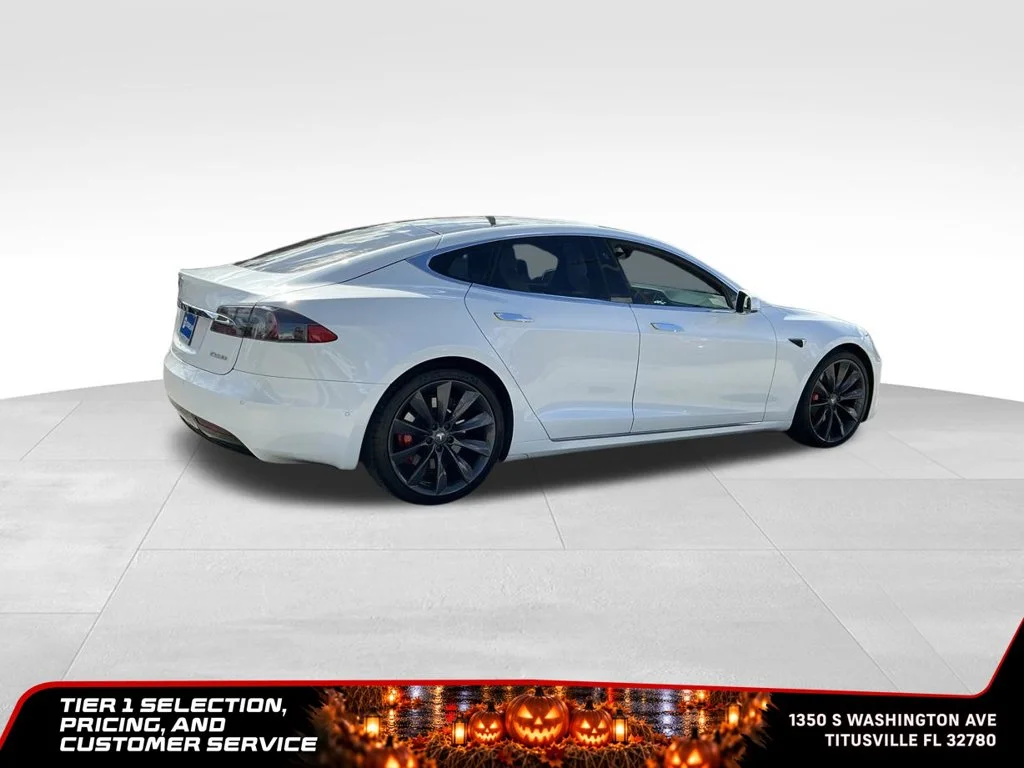 Used 2017 White Tesla 100D image 5
