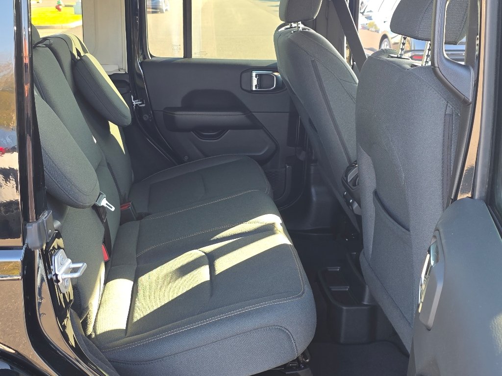 Used 2025 Black Clear Coat Jeep Sahara 4xe image 24