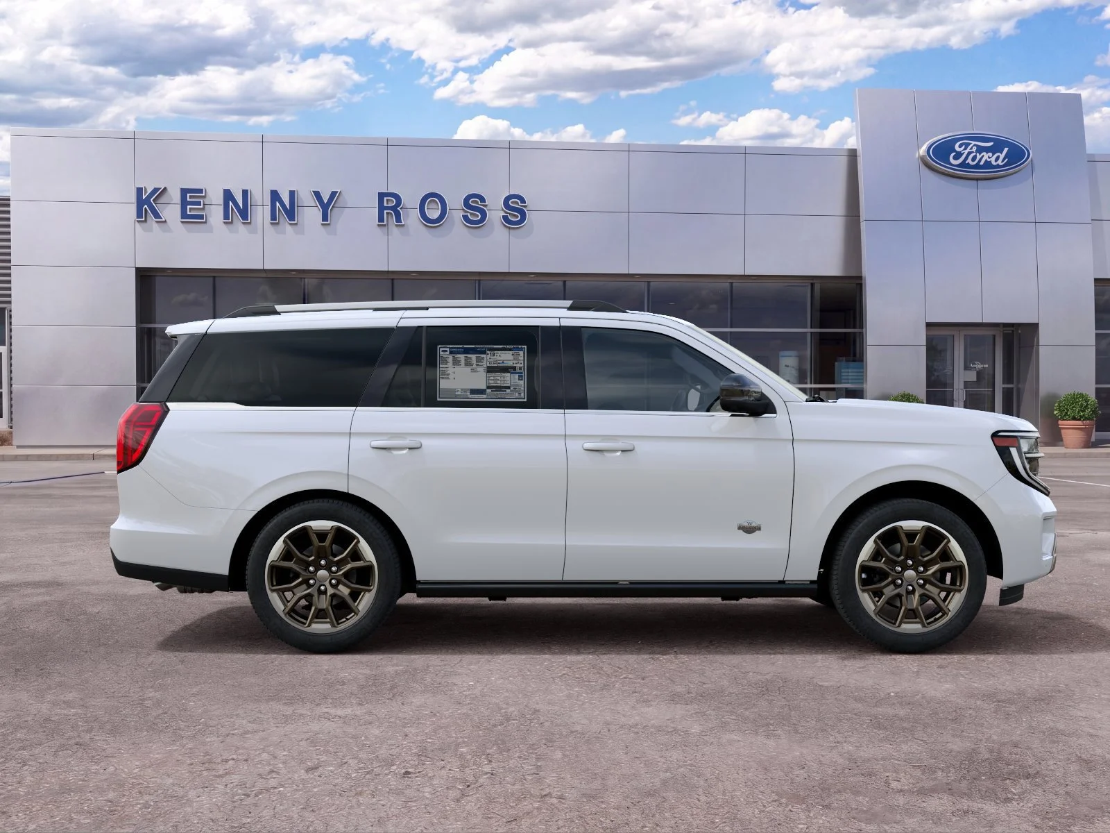 New 2027 Star White Metallic Tri-Coat Ford King Ranch® image 9