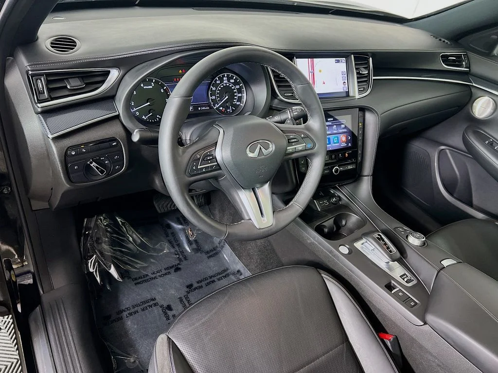 Certified Used 2023 Black INFINITI SPORT image 9