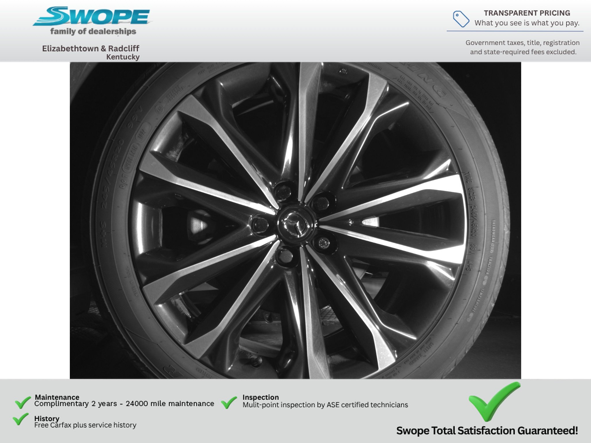 Used 2024 Wind Chill Pearl Mazda 2.5 Turbo Premium Plus Package image 21