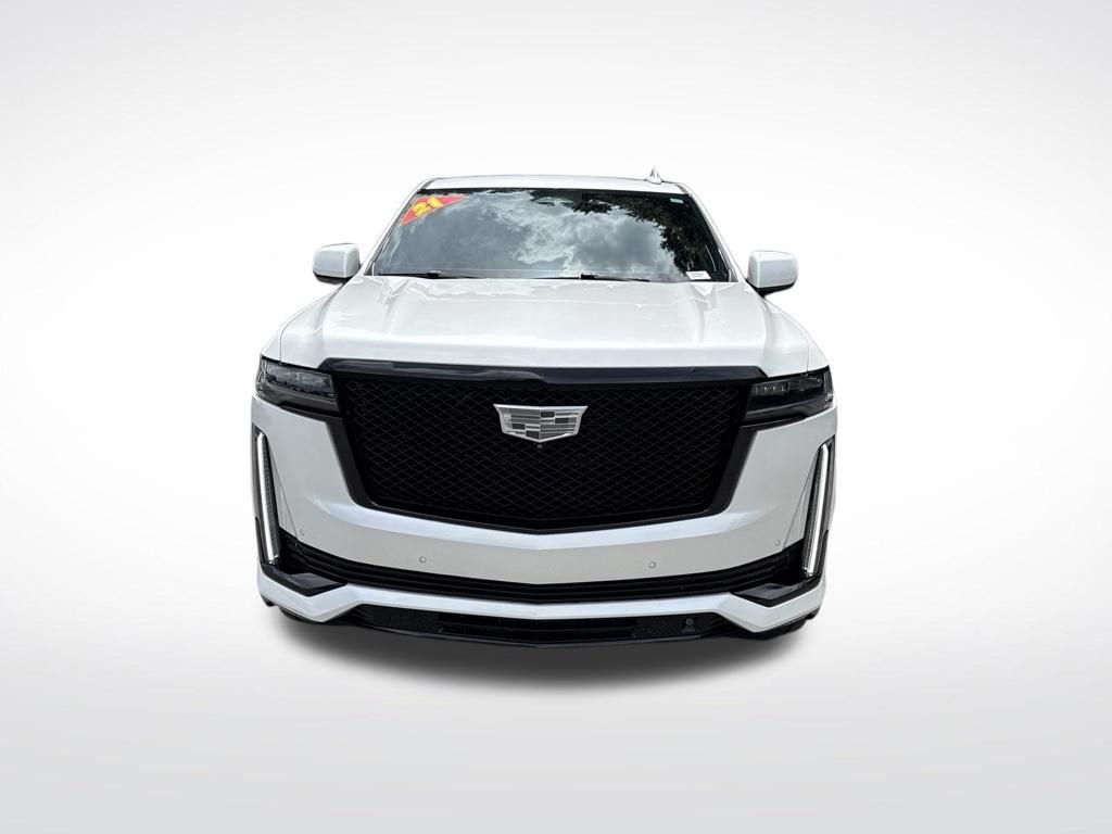 Used 2021 White Cadillac Sport Platinum image 2