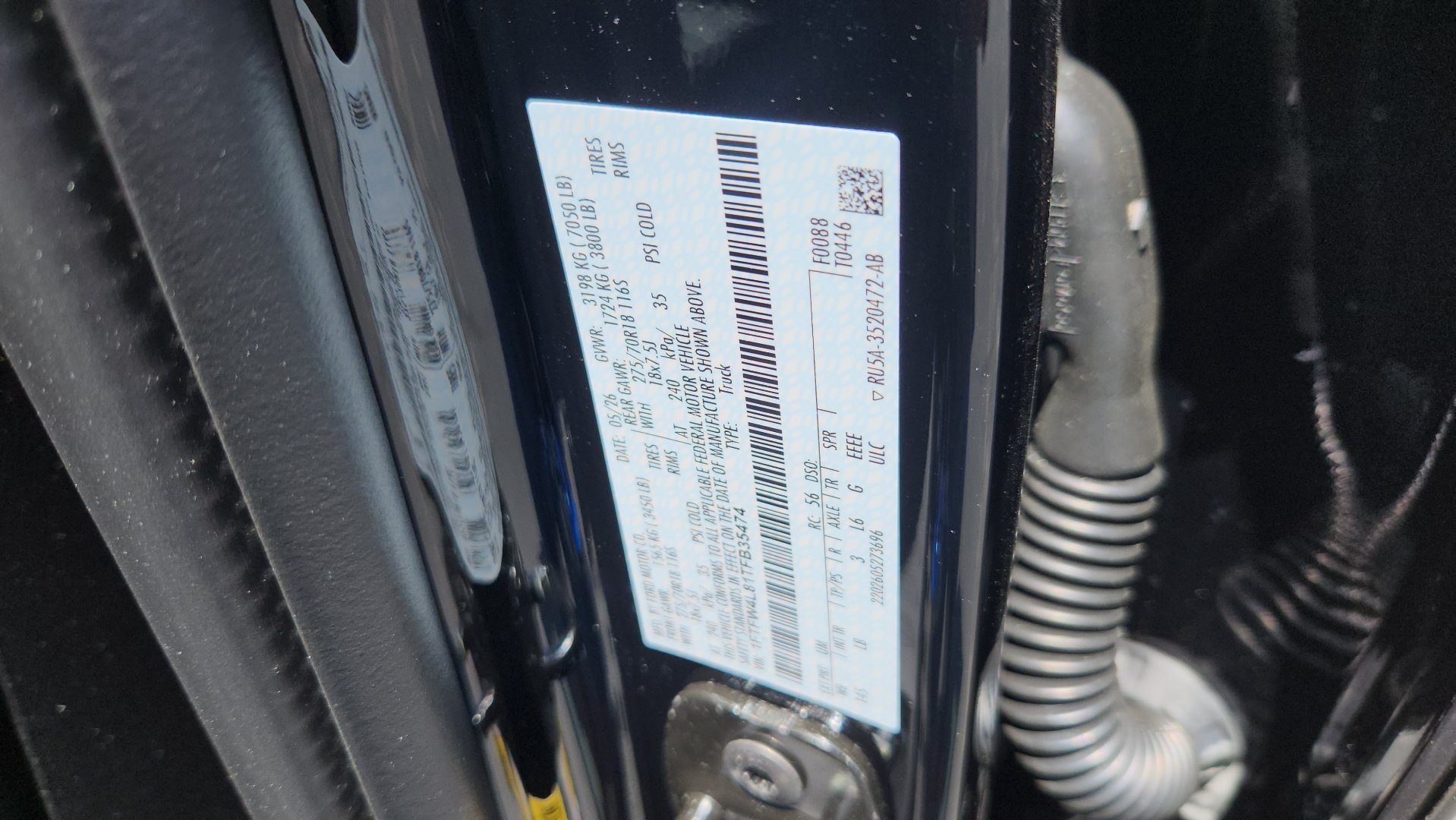 New 2026 Agate Black Metallic Ford Tremor image 11