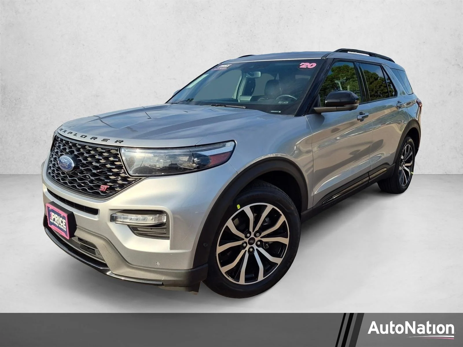 Used 2020 Iconic Silver Metallic Ford ST image 1