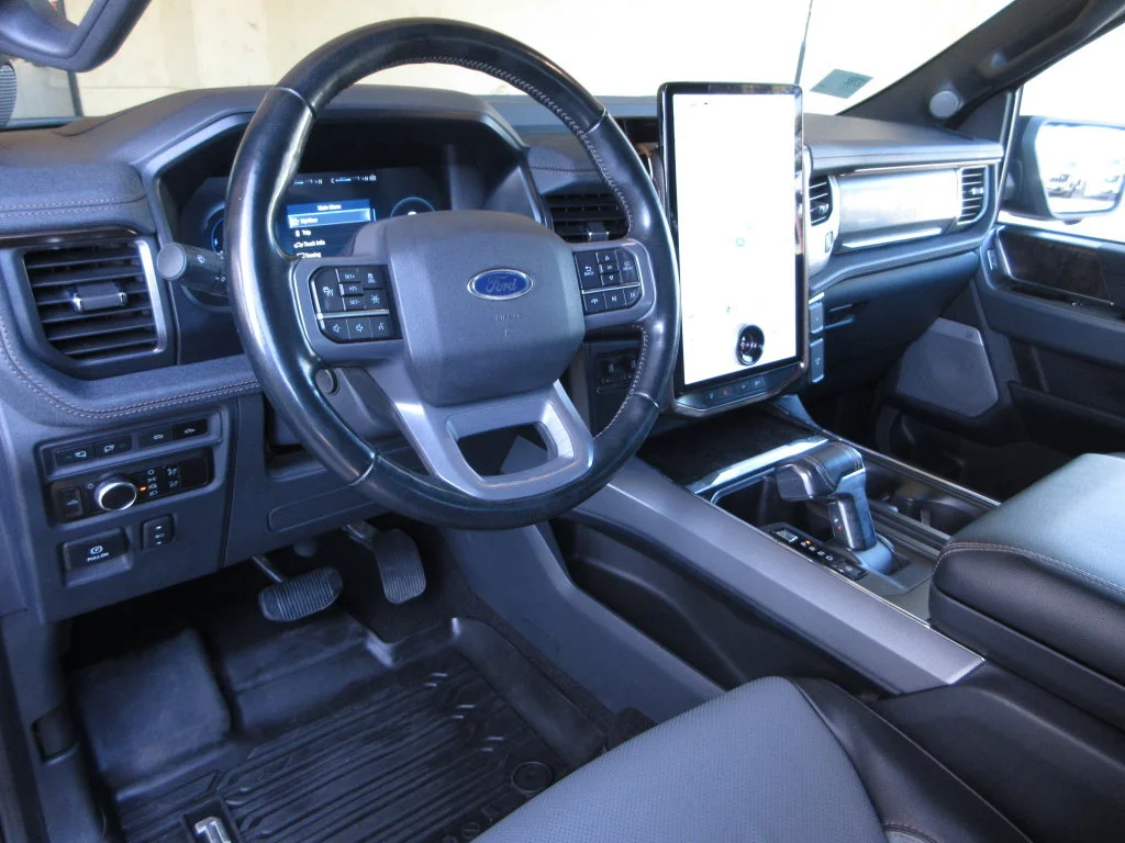 Certified Used 2023 Antimatter Blue Metallic Ford Lariat image 14