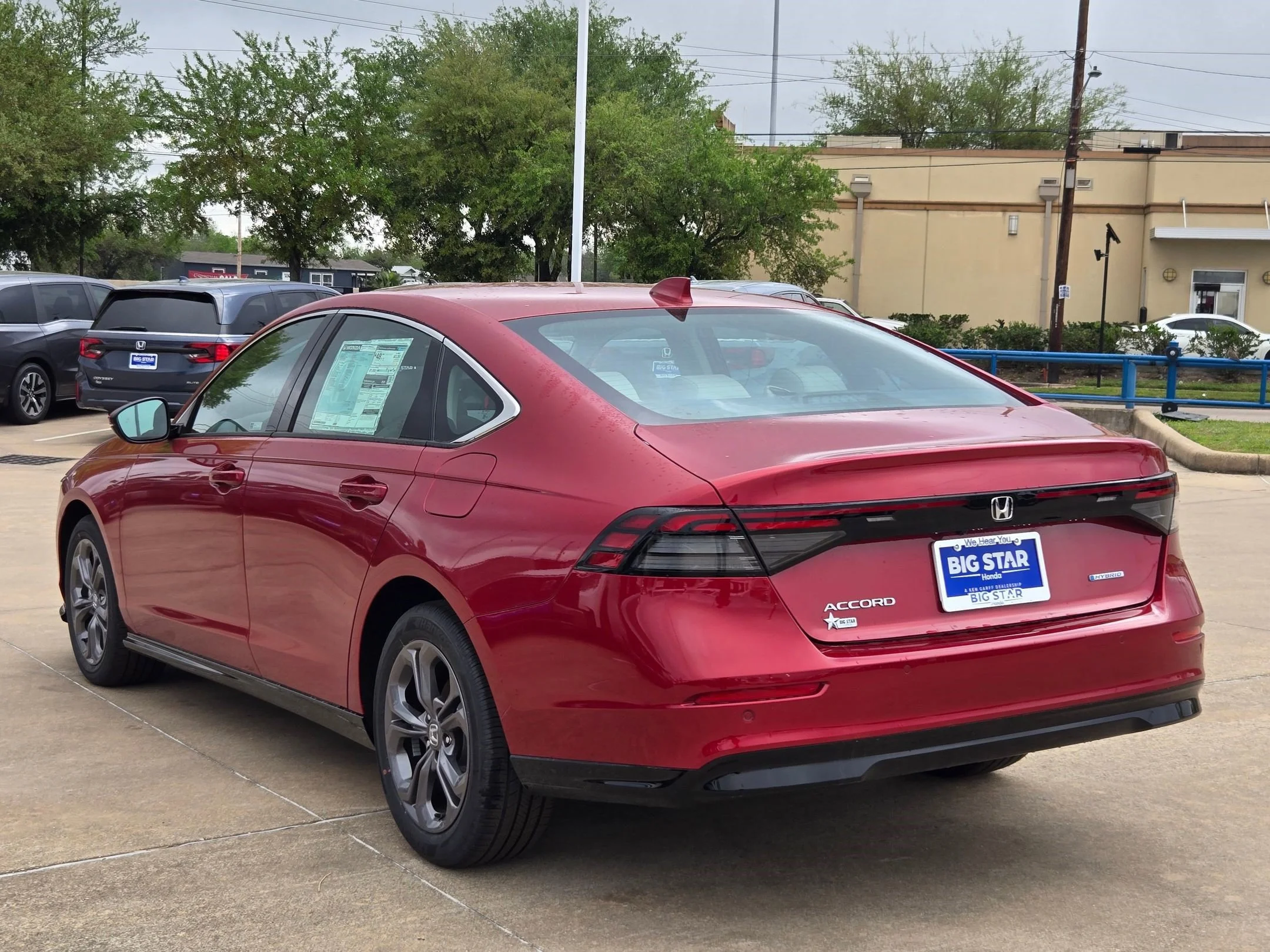 New 2026 Radiant Red Metallic Honda EX-L image 6