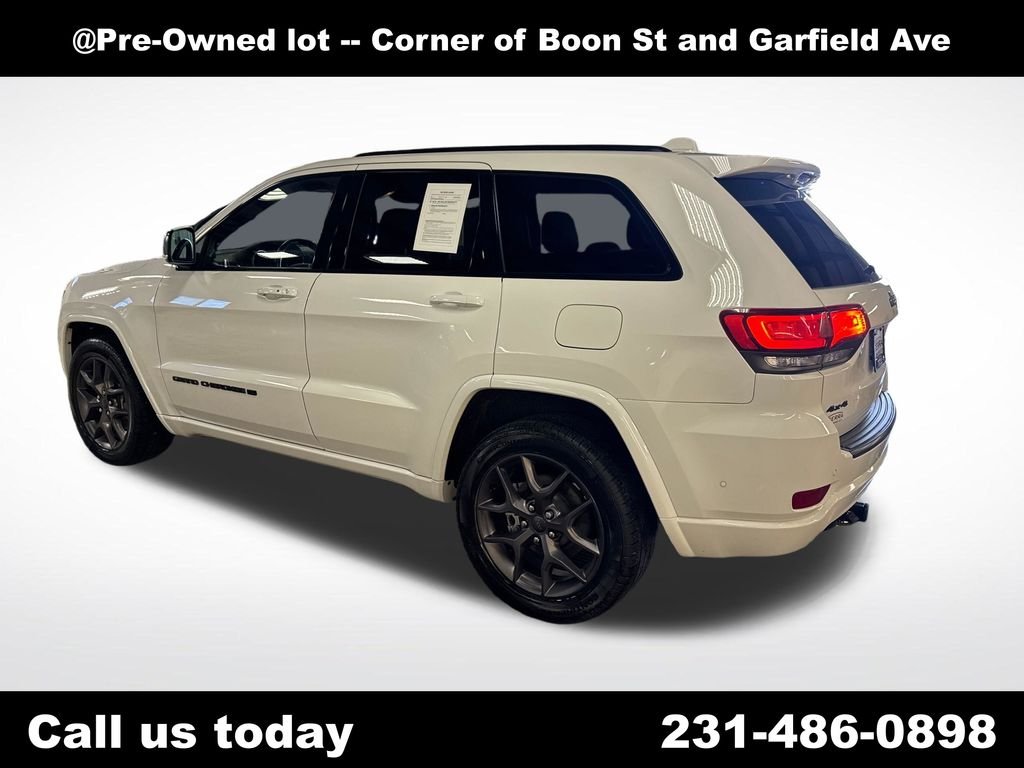Used 2021 White Jeep 80th Anniversary Edition image 4