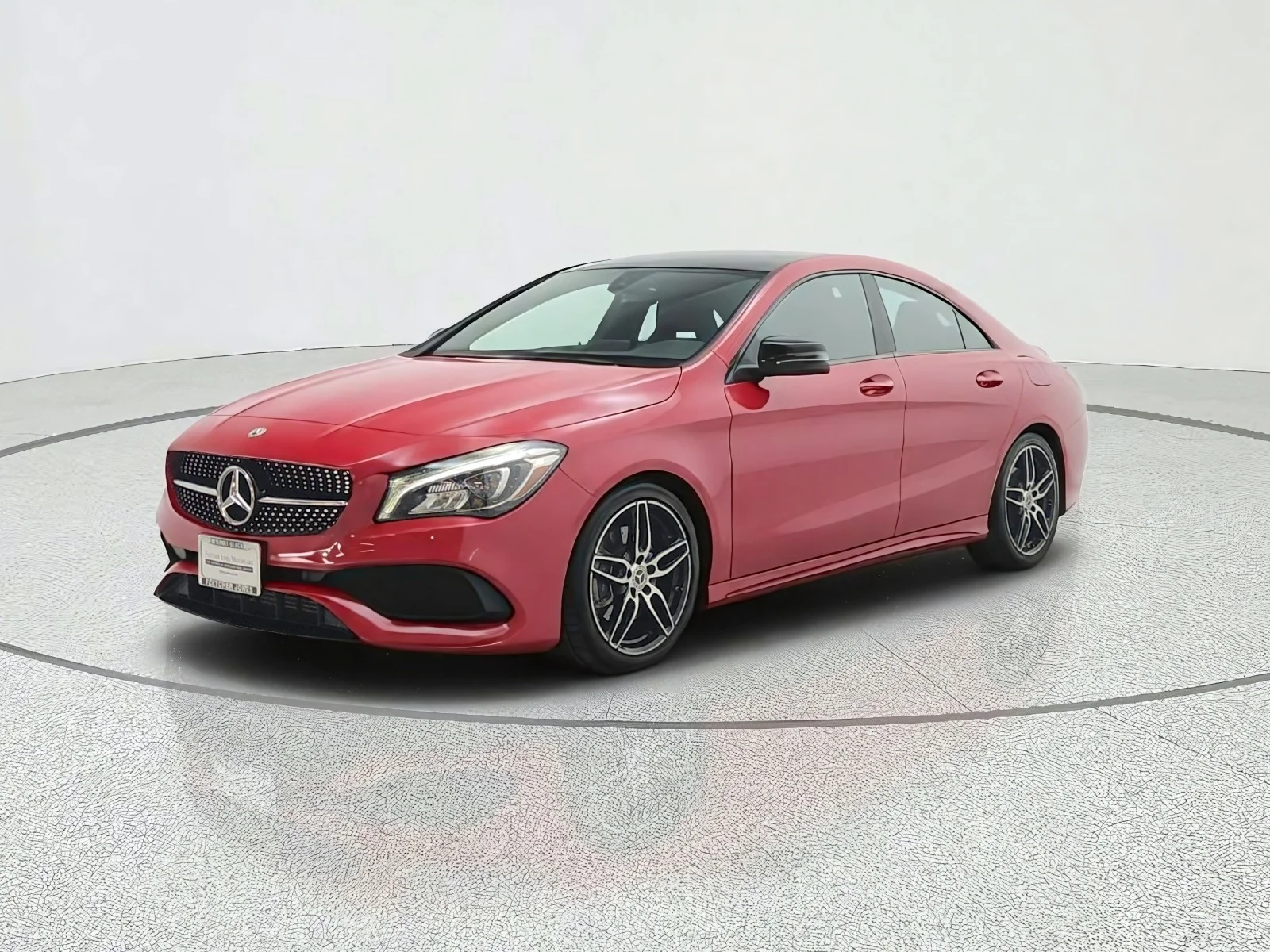 Used 2018 Jupiter Red Mercedes-Benz CLA 250 Coupe image 1