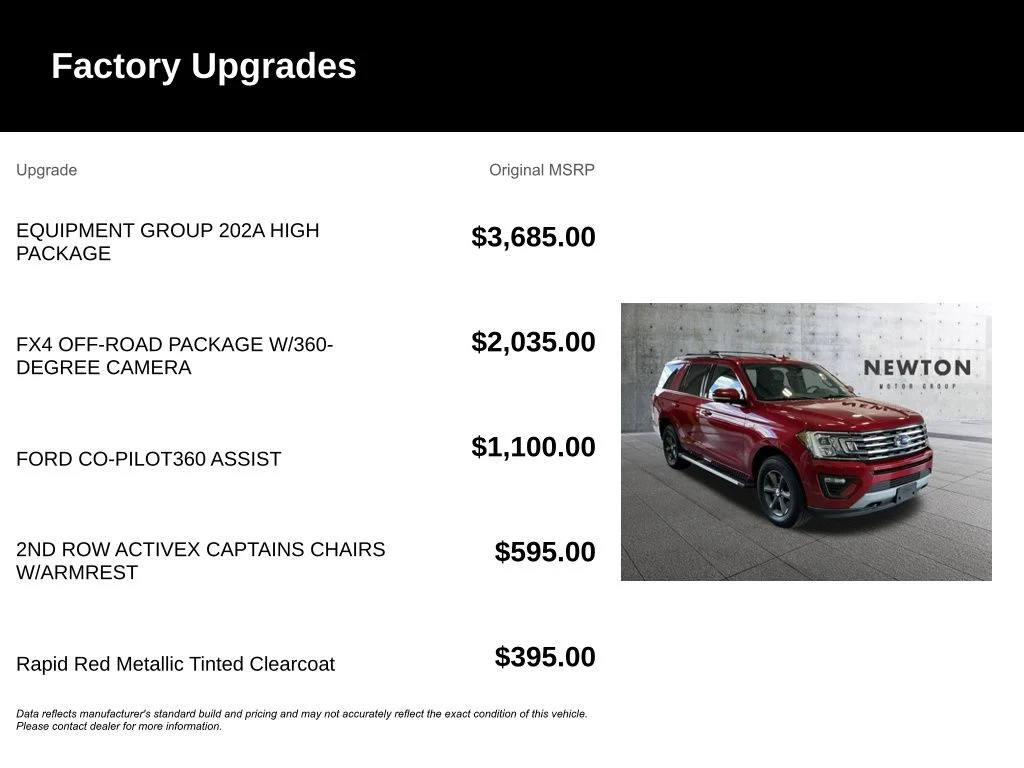 Used 2021 Rapid Red Metallic Tinted Clearcoat Ford XLT image 8
